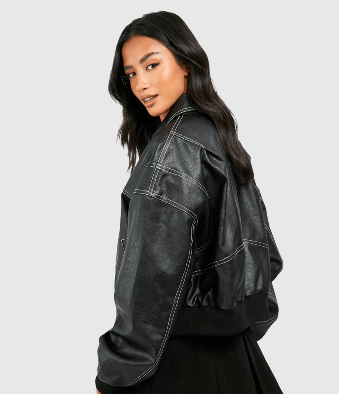 Breeze™ | Loose Fit Leather Jacket